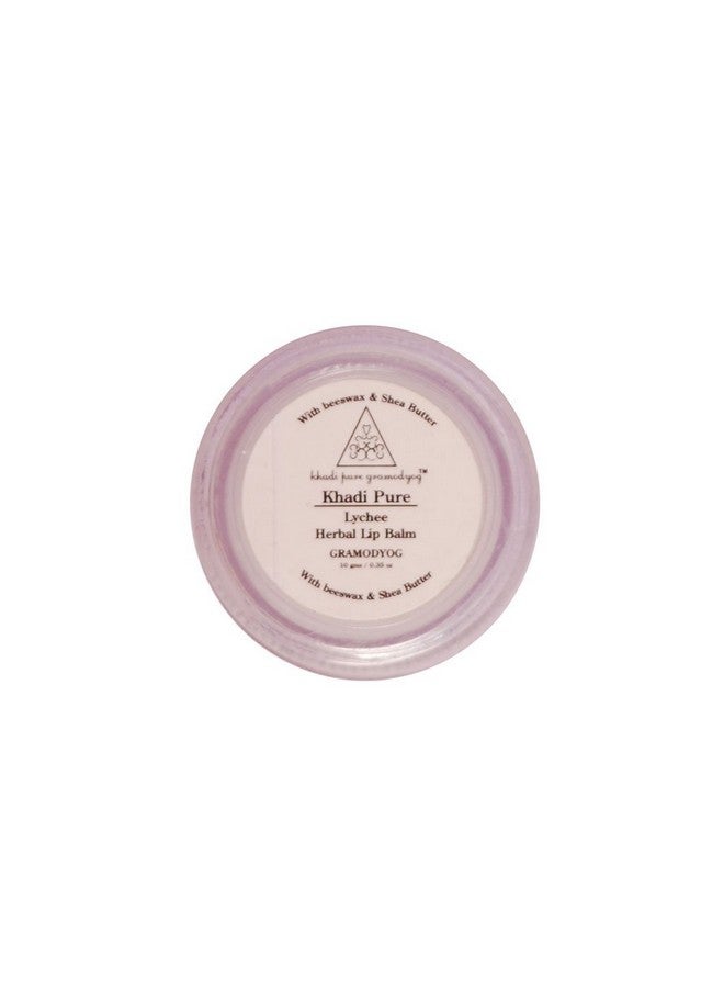 Best Khadi Khadi Pure Liche Herbal Lip Balm - 10g (Set of 4) | Natural Moisturizer for Soft & Supple Lips | Soothes, Heals & Protects from Dryness & Cracks | Enriched with Litchi Extract - Image 3