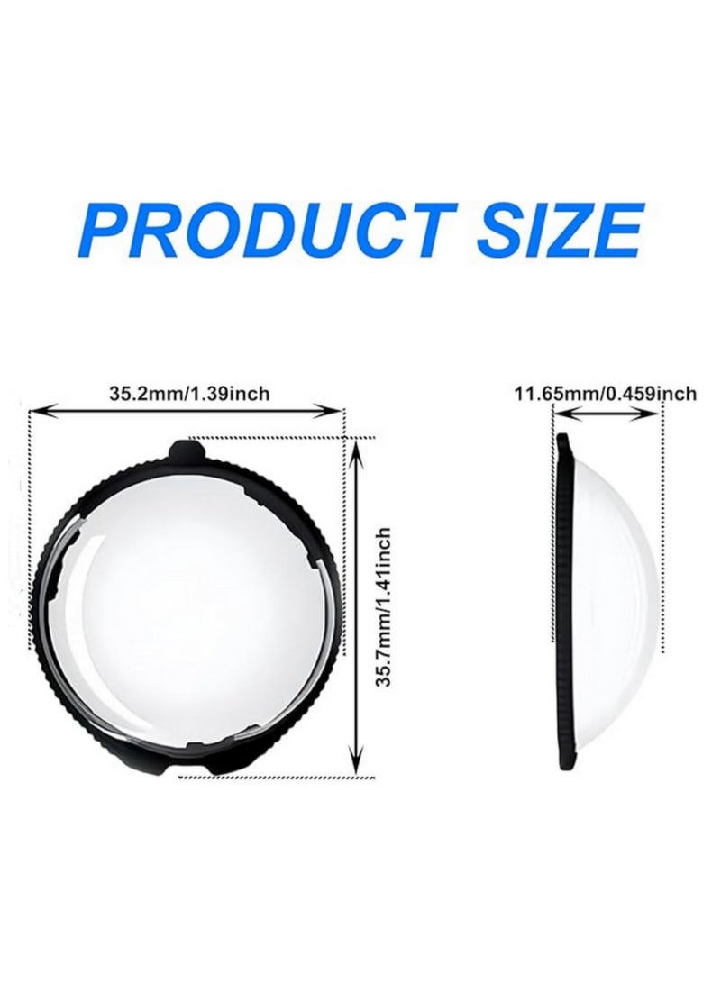 For Insta360 X5 Standard Lens Guards Upgraded Optical Performance Scratch Resistant High Transparency Glass Protectors Removable Anti Fog Lens Cover for Insta360 X5 Camera Accessories - Image 2