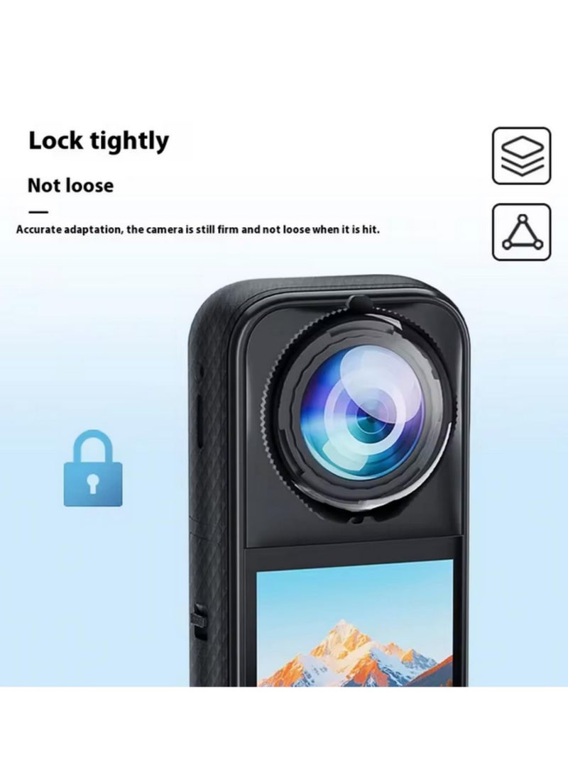 For Insta360 X5 Standard Lens Guards Upgraded Optical Performance Scratch Resistant High Transparency Glass Protectors Removable Anti Fog Lens Cover for Insta360 X5 Camera Accessories - Image 5