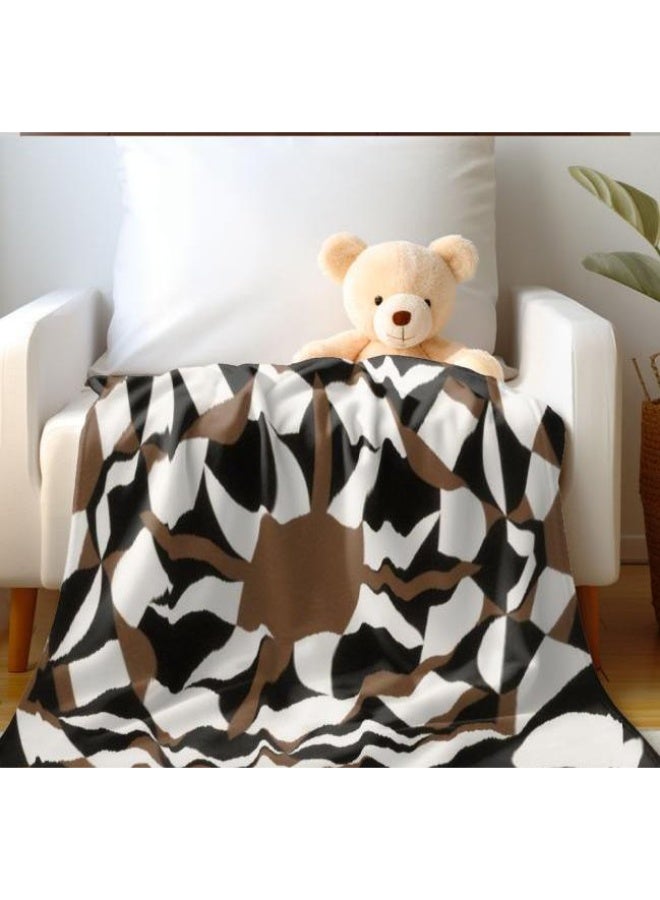 عام بطانية رقيقة من الفانيلا التقليدية (دافئة ومريحة، ومناسبة للنوم ولعب الألعاب وإزالة الغبار ومقاومة للرمل) 150 سم * 200 سم - 3 - Image 4