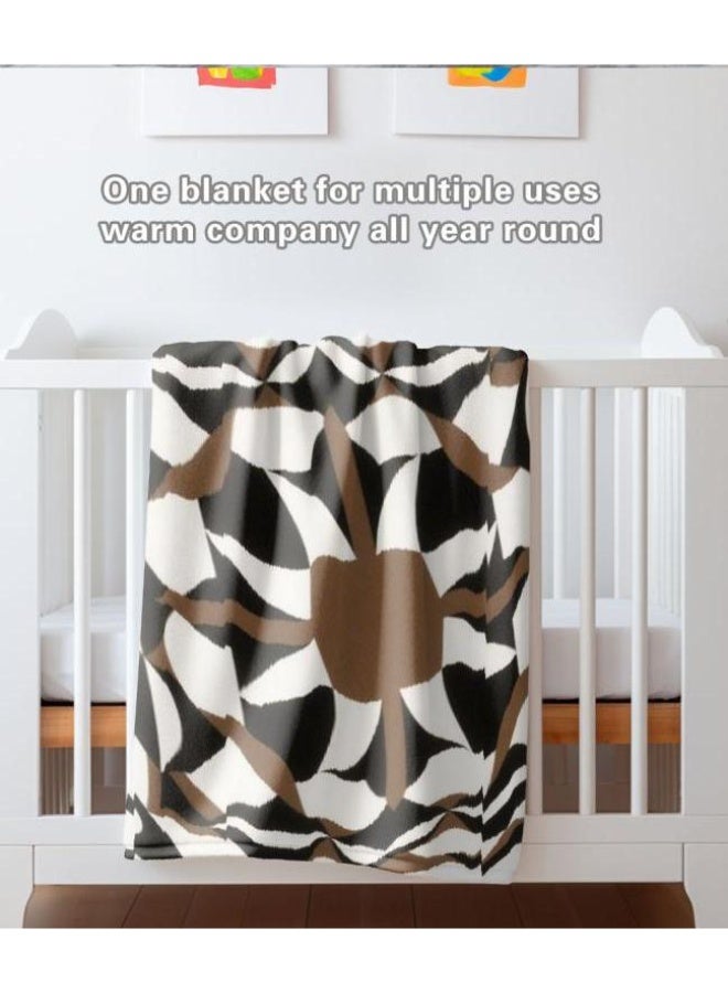 عام بطانية رقيقة من الفانيلا التقليدية (دافئة ومريحة، ومناسبة للنوم ولعب الألعاب وإزالة الغبار ومقاومة للرمل) 150 سم * 200 سم - 3 - Image 5