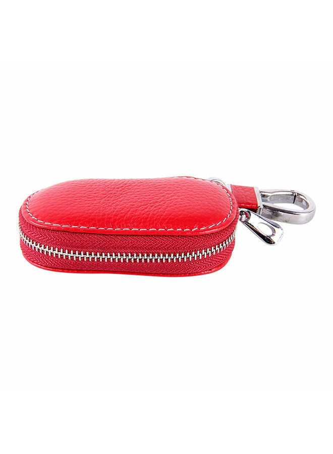 NIBEMINENT Universal Leather Waist Hanging Wallet Key Holder Bag  - Image 1