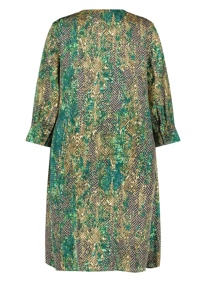 GERRY WEBER Ikat Print Midi Dress  - Image 3