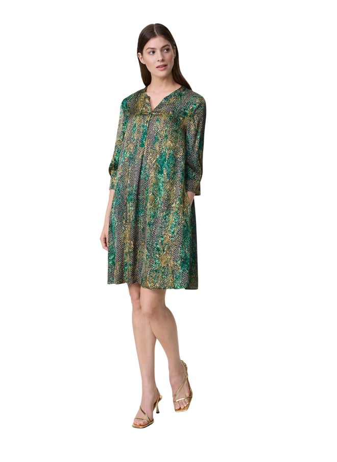 GERRY WEBER Ikat Print Midi Dress  - Image 1