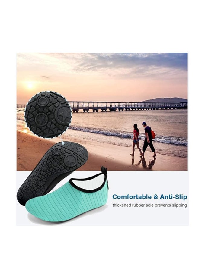 AUTOYSUR Water Shoes Womens Mens Beach Shoes, Quick-Dry Barefoot Aqua Shoes Socks Snorkeling Shoes Water Socks for Outdoor Beach Swim Surf Walking Yoga - Image 5