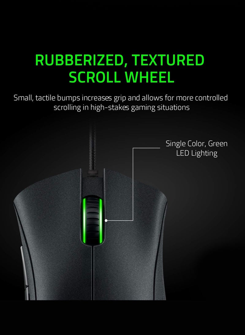 CATANES Wired Gaming Mouse Ergonomic Mice with 6400DPI Optical Sensor 5 Programmable Buttons Black (2025 Version)  - Image 5