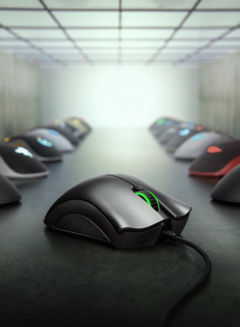 CATANES Wired Gaming Mouse Ergonomic Mice with 6400DPI Optical Sensor 5 Programmable Buttons Black (2025 Version)  - Image 3