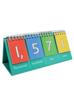 Student Place Value Flip Chart - Learn to Count by Ones, Tens, Hundreds and Thousands