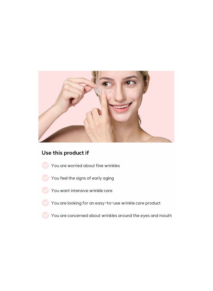 ELDEEN Good Bye Wrinkles - Eldeen Microdart Project: Eye Patch - The Ultimate Solution for Your Skin, reduce wrinkles, clear, 1 pair, Packages of 1, 4, and 8 (Pack of 8) - Image 4