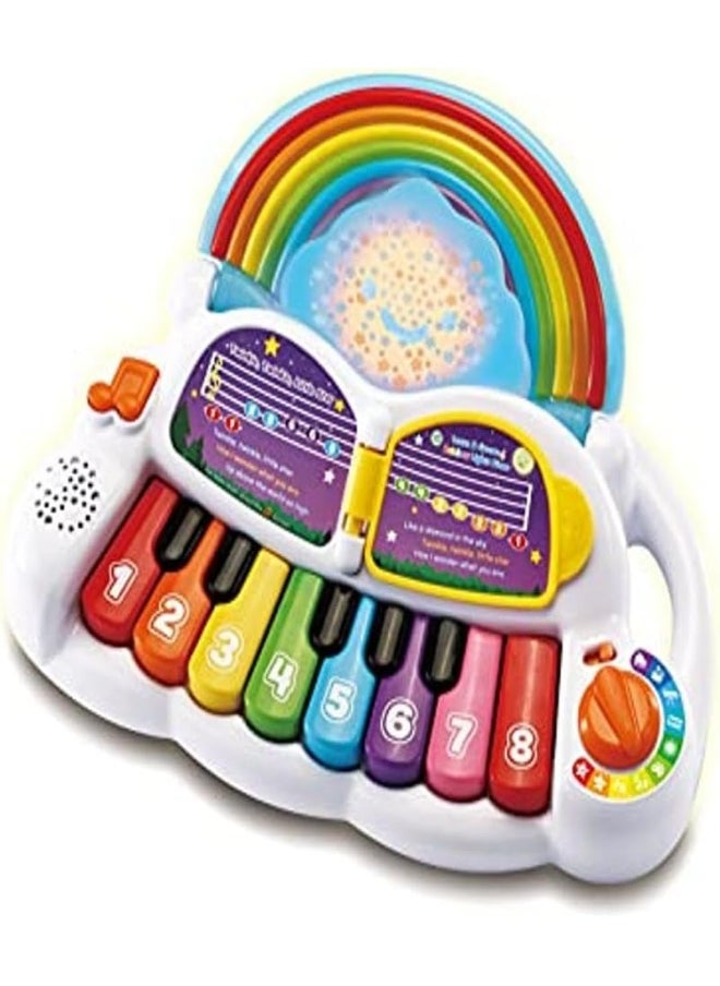 LeapFrog Learn & Groove Rainbow Lights Piano, Baby Musical Toy With Sounds, Colours And Numbers, English And French Learning Games, Educational Toys With Lights And Music, Ages 6, 7, 8, 9 Months +  - Image 1