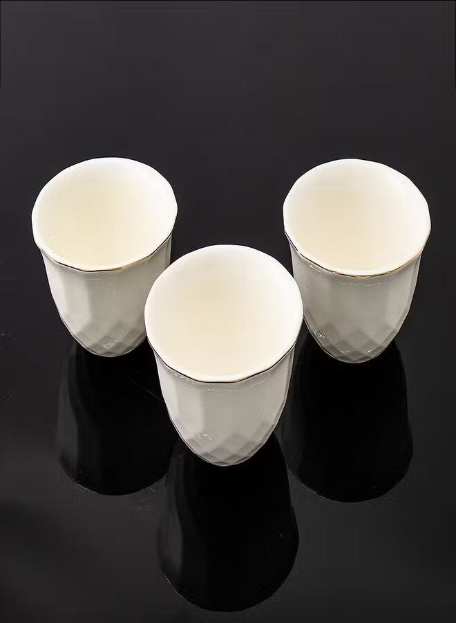 غالف دالا ماكينة صنع القهوة/الشاي العربية مع صينية تحميص القهوة ومطحنة القهوة بقدرة 1000+300 وات وسعة 1000 مل، قارورة قهوة، قارورة شاي، جلف دالا GA-C94850 متعدد الألوان - Image 3