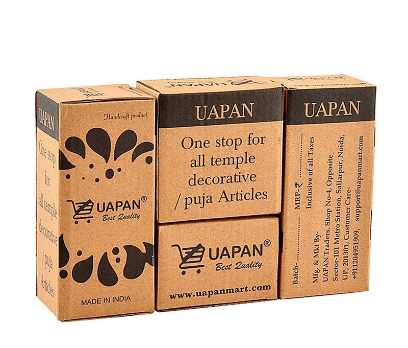 UAPAN Brass Ghungroo Ankle Bells Velvet 2 line Pad for Classical Kathak Dance with Adjustable Strap (Maroon,40 Bells) - Image 3