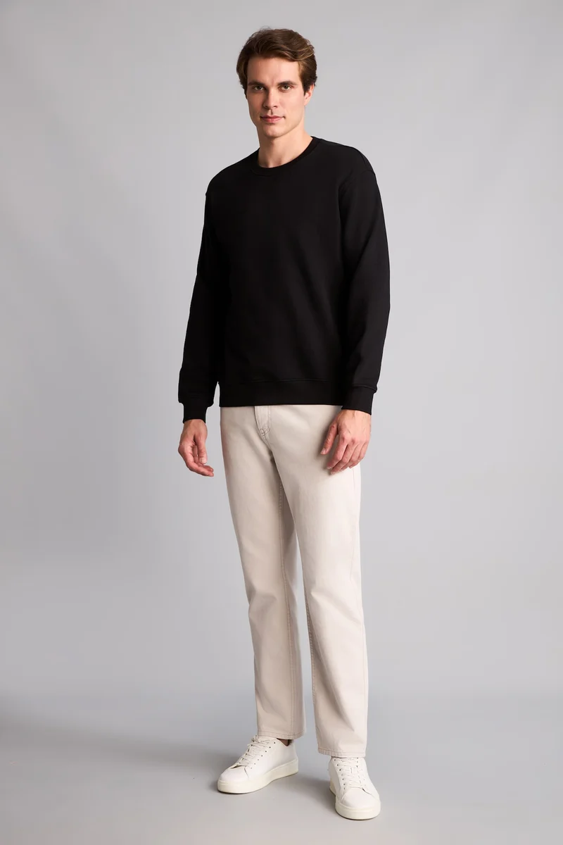 Defacto  Regular Fit Long Sleeve Sweatshirt for Men | Best Price UAE