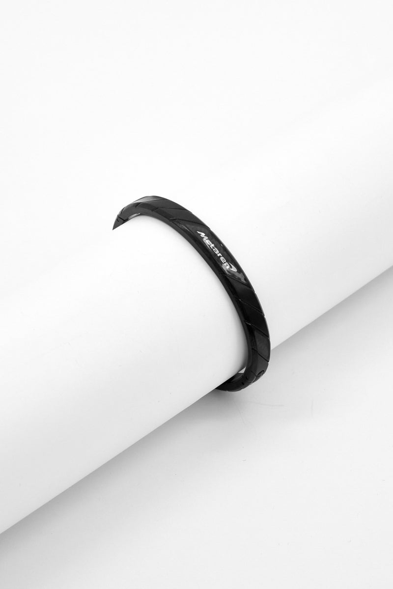 McLaren Men Apex Stainless Steel Bracelet, Black - Image 1