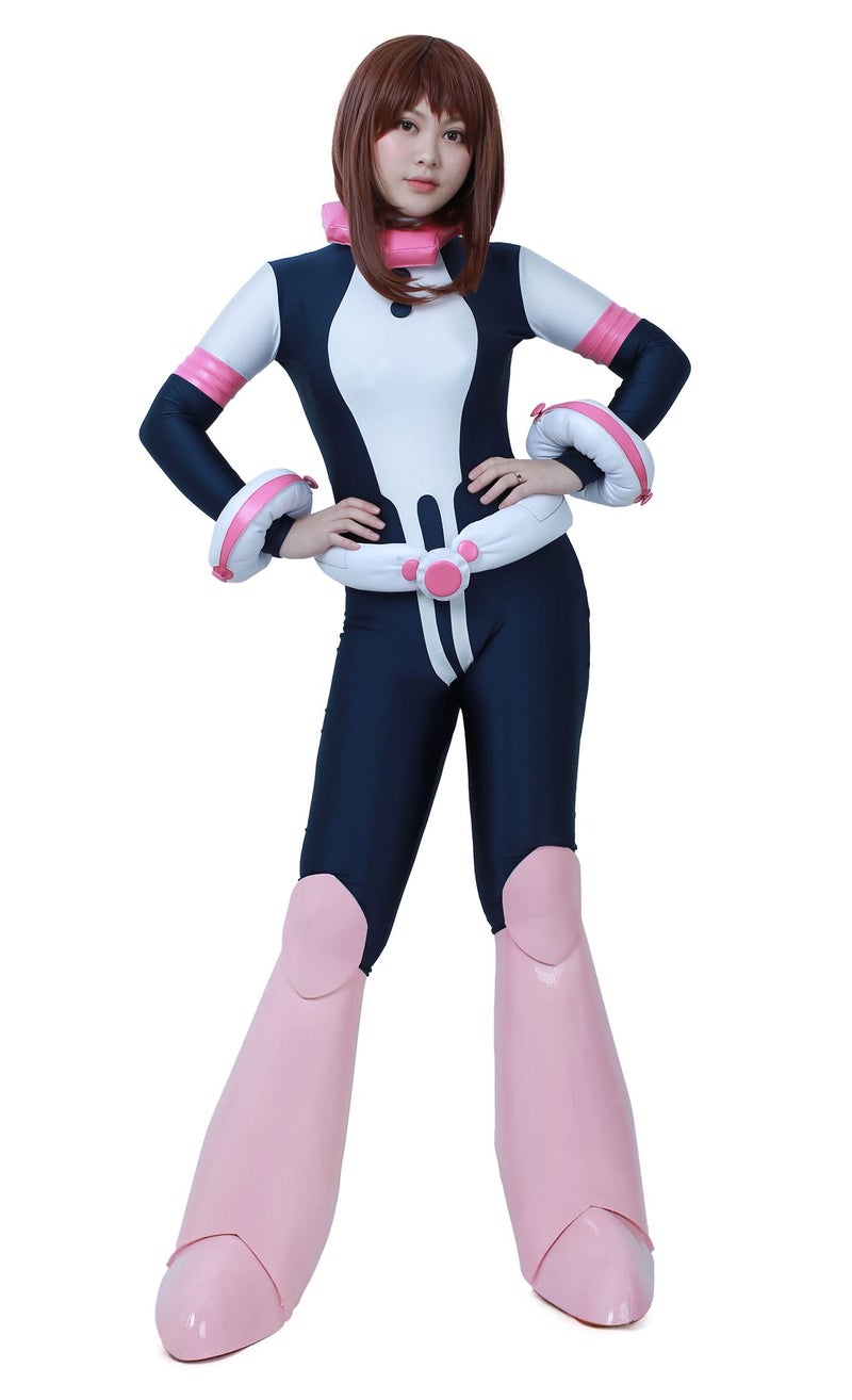Miccostumes بدلة تنكرية لبطلة ميككوستومز أتشاكو أوراركا للنساء، متعددة الألوان، كبير جداً - Image 1
