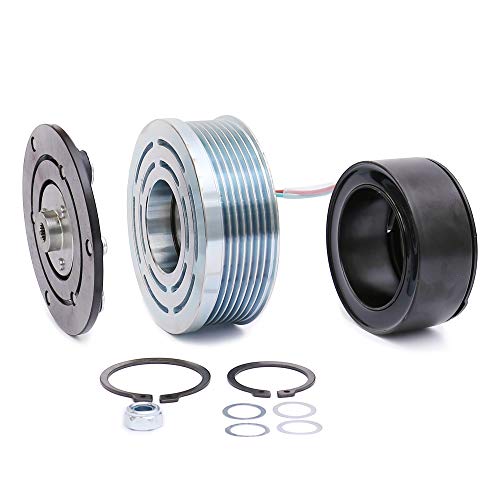 FKG AC Compressor Clutch Assembly Repair Kit 38810RRBA01, 38810RNAA02 fit for 2006-2011 Honda Civic 1.8L - Image 1