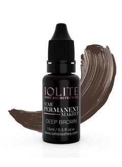 IOLITE Tattoo Pigment Color Microblading Semi-Permanent Makeup Ink for Lips EyeLine Eyebrow  - Image 1