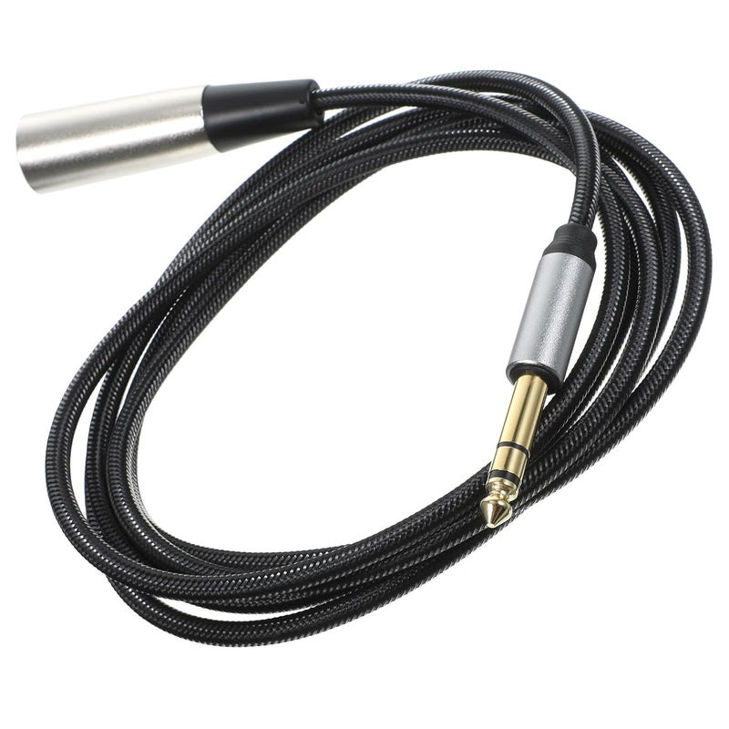 35mm Male to XLR Male Microphone Cable 2 Meter for Studio Recording Live Sound - Image 1