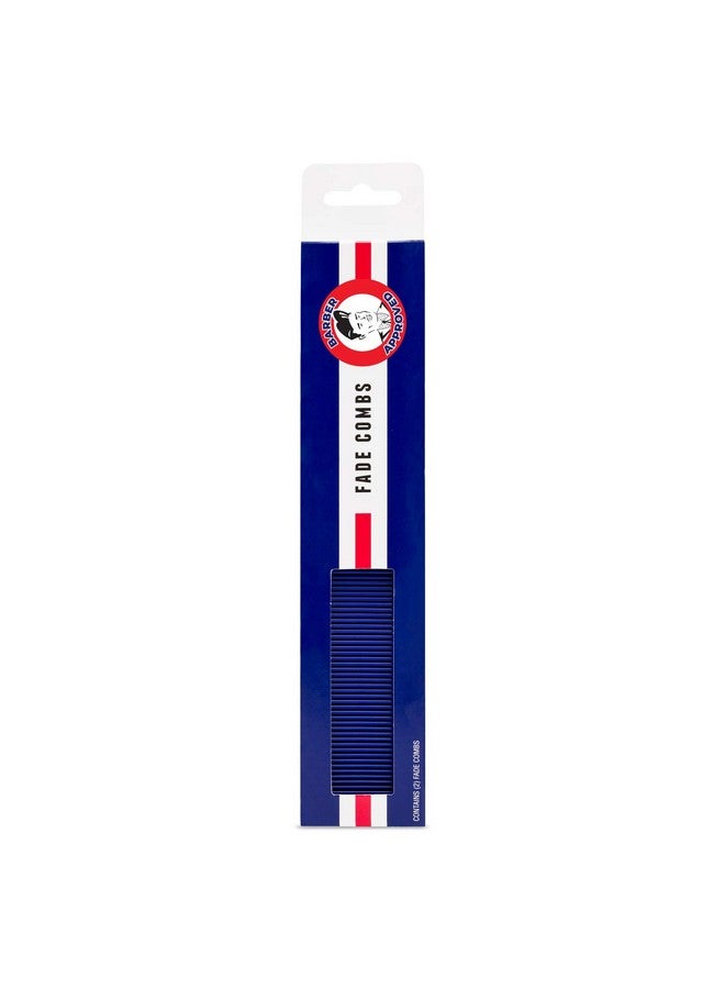 JOHNNY B. Get Faded Antistatic Heat Resistant Professional Hair Combs 2Pack Set - Image 2