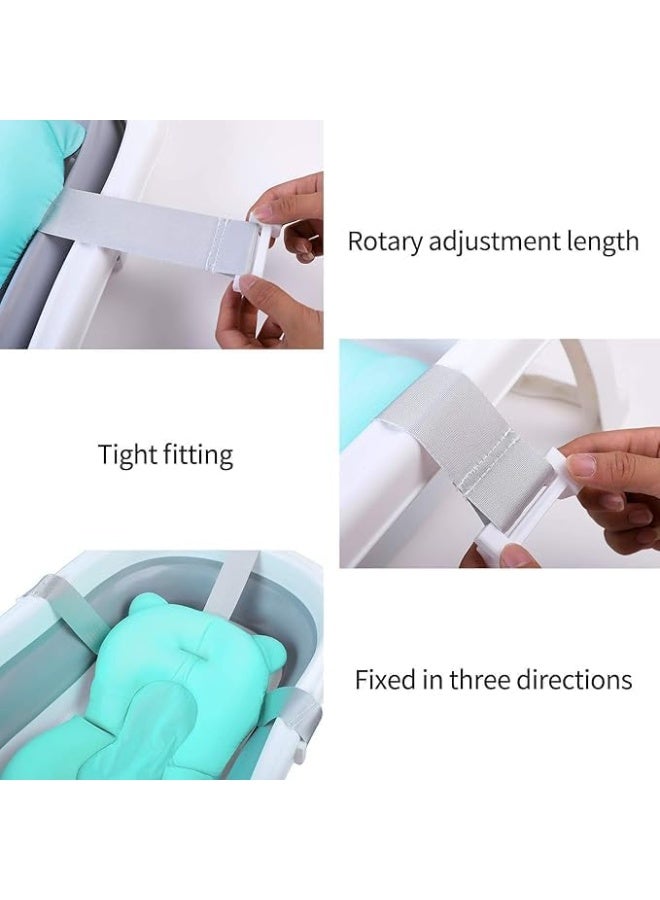 Bath pillow for newborns – non-slip, foldable, comfortable and safe – from 0 to 12 months - Image 4