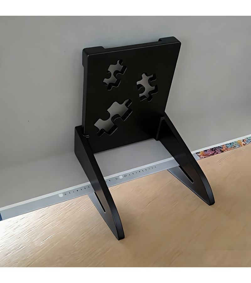 حامل قابل للفصل لعرض الألغاز والملصقات (قطعة واحدة) رف خفيف الوزن لديكور المنزل الفني - Image 2