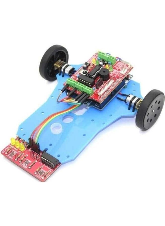 Jsumo - Arduline Simple Line Follower Robot Kit - Assembled - Image 1