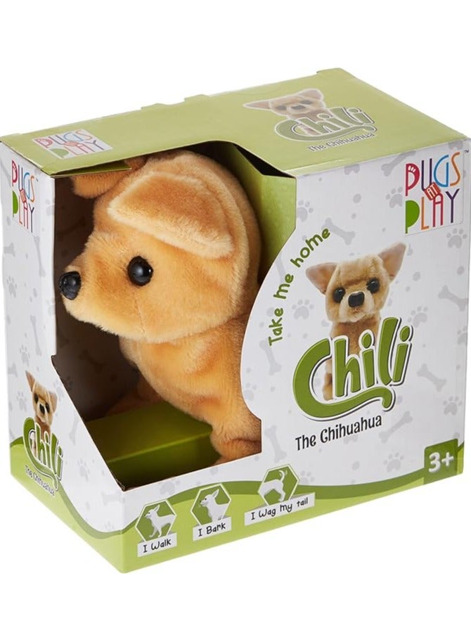 باجز آت بلاي كلب البج أثناء اللعب، مشي بالفلفل الحار، 6.5 بوصة ST-PAP01 - Image 2