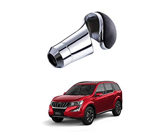 PRIKNIK Car Gear Lever Manual Modified Shifter Knob Handle Shift Lever Fit with 8mm 10mm 12mm Adapters Compatible with M-ahindra X-U-V 500, Black - Image 3
