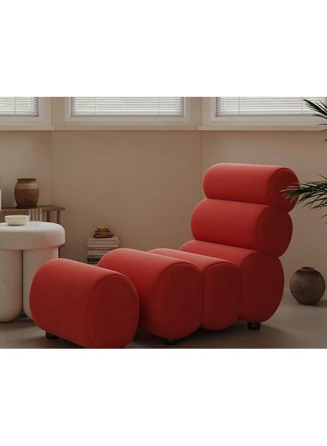 Poppins Home Poppins HOME Unique caterpillar leisure chair home living room balcony single sofa small apartment lazy - Image 1