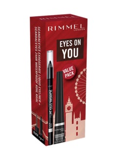 RIMMEL LONDON Scandaleyes Exaggerate Liquid Liner And Kohl Kit  - Image 2