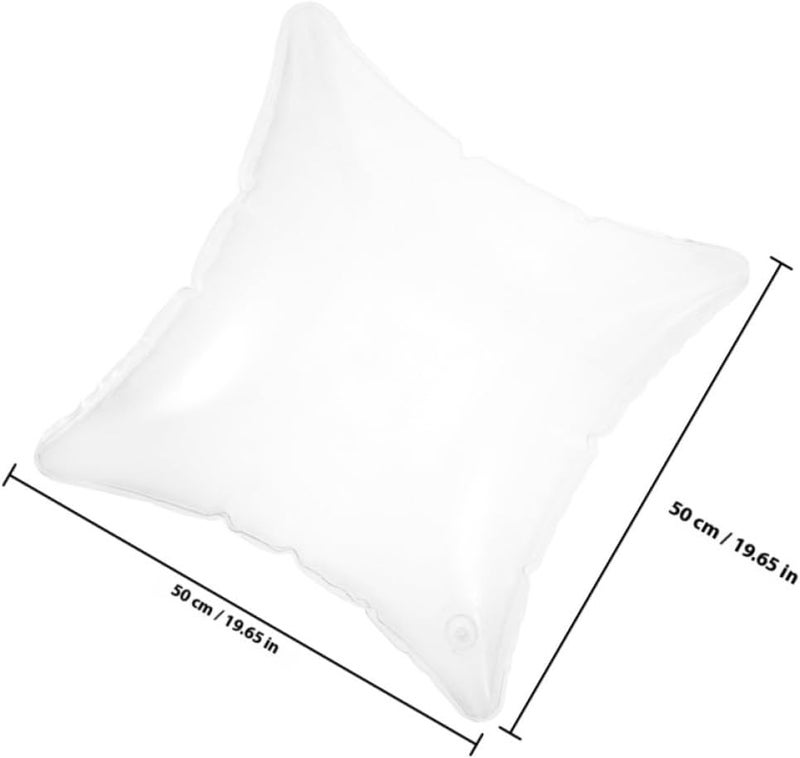 Inflatable Camping Pillow Portable PVC Water Resistant Travel Sofa Cushion Lightweight 50x50cm for Outdoor Hiking Sleeping - Image 2