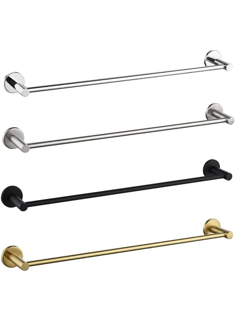 Heavy-duty 304 stainless steel bathroom towel holder (60 cm | Black) - Image 3