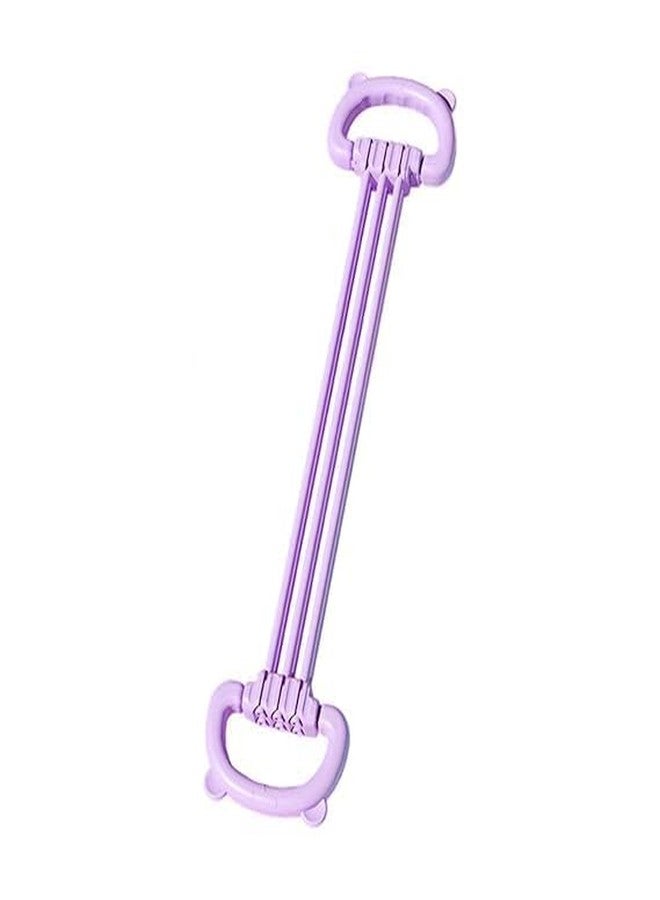 MOKVEE Adjustable Resistance Band Chest Expander with Handles - 6-Level Latex Tension Puller for Full Body Workout, Arms, Chest, Back & Leg Strength Training - Image 1
