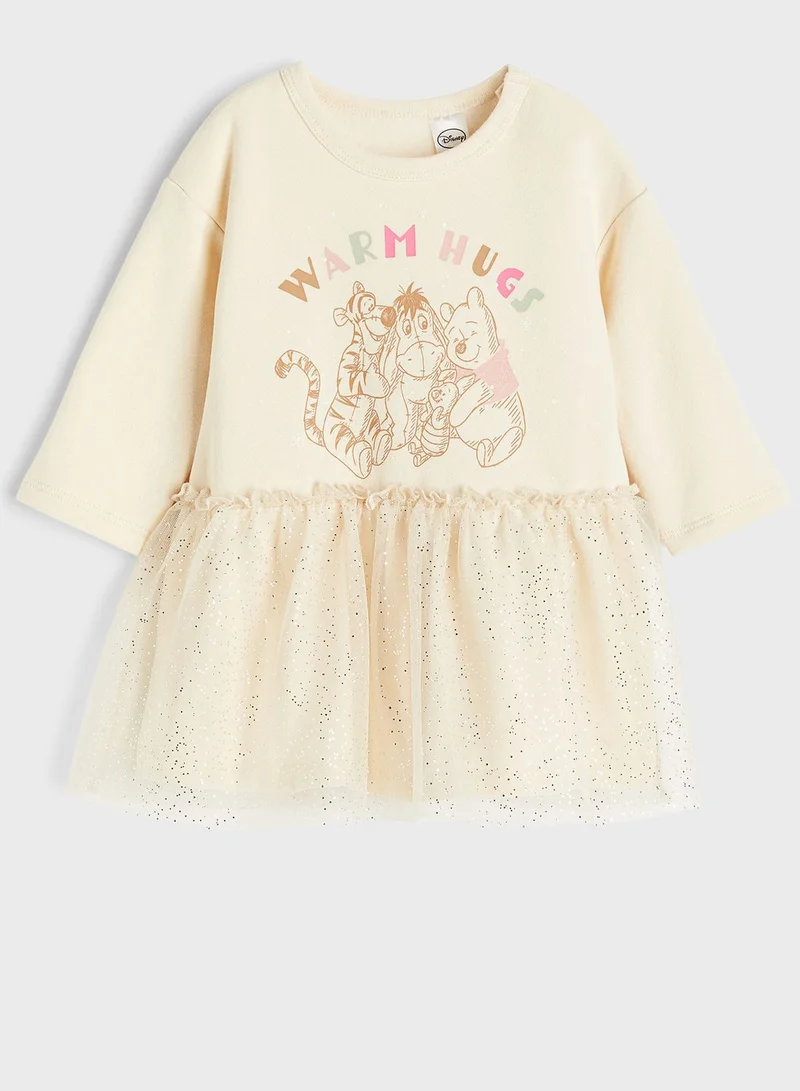 H&M Kids Printed Tulle-Skirt Dress
