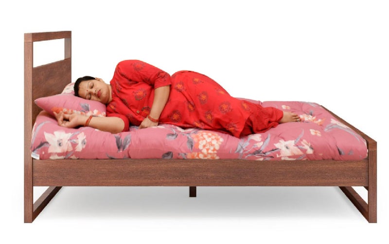 NEXTGO Silicone Folding Geist and Traveling Single Mattress (Soft, Medium,Micro Coir,Cotton 36''x78'',3 X 6.5 ft, Pink and Multi Print) - Image 3