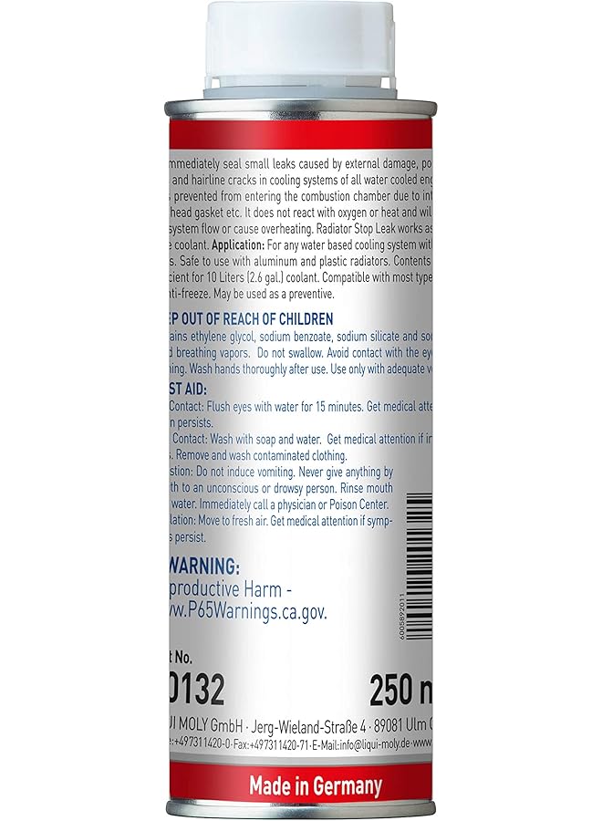 LIQUI MOLY 20132 Radiator Stop Leak, 0.25 L, 1 Pack - Image 2
