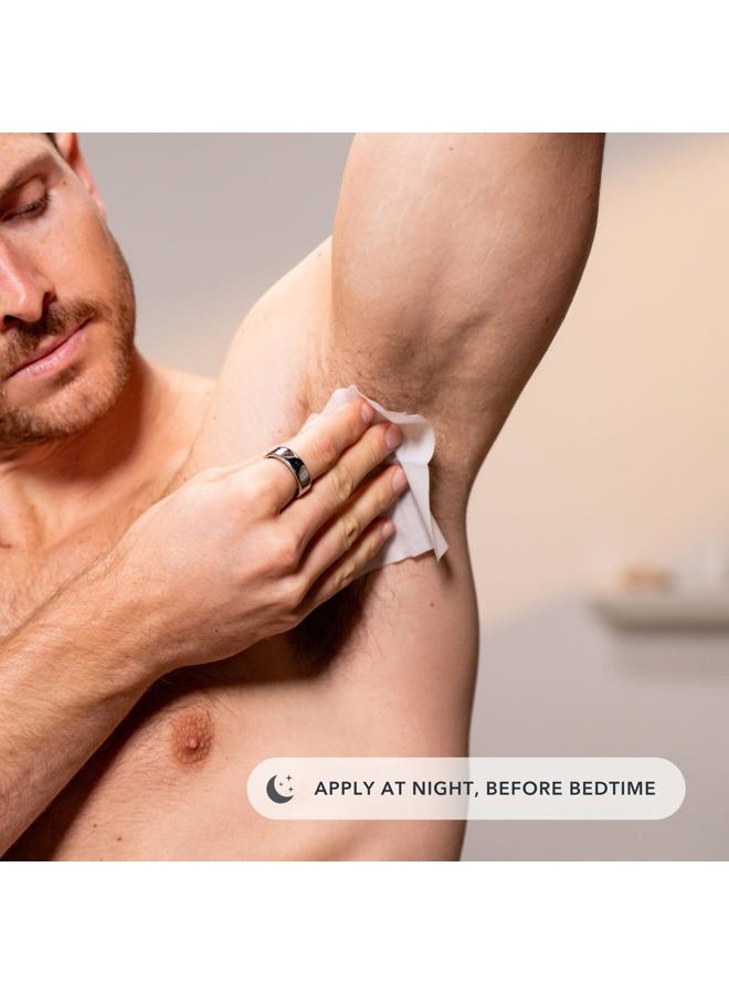 Sweatblock Clinical Strength Antiperspirant Wipes for Hyperhidrosis (3 Box Deal) - Reduce Sweat Up To 7-days Per Use - Antiperspirant For Men and Women - Image 4