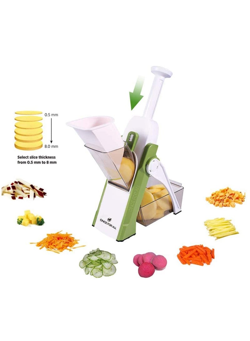 Vegetable Cutter Mandoline Slicer,Once For All.Food Chopper,Dicer Fruit,French Fry Julinner - Image 2