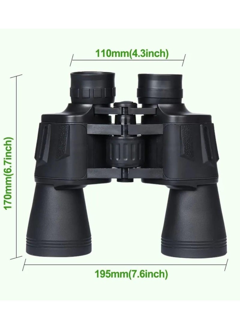 Bushnell *Bushnell PowerView 20x50 Ultra High Power Binoculars – Compact, Multi-Coated  InstaFocus & Tripod Mount for Birding, Hunting, Travel*  - Image 3
