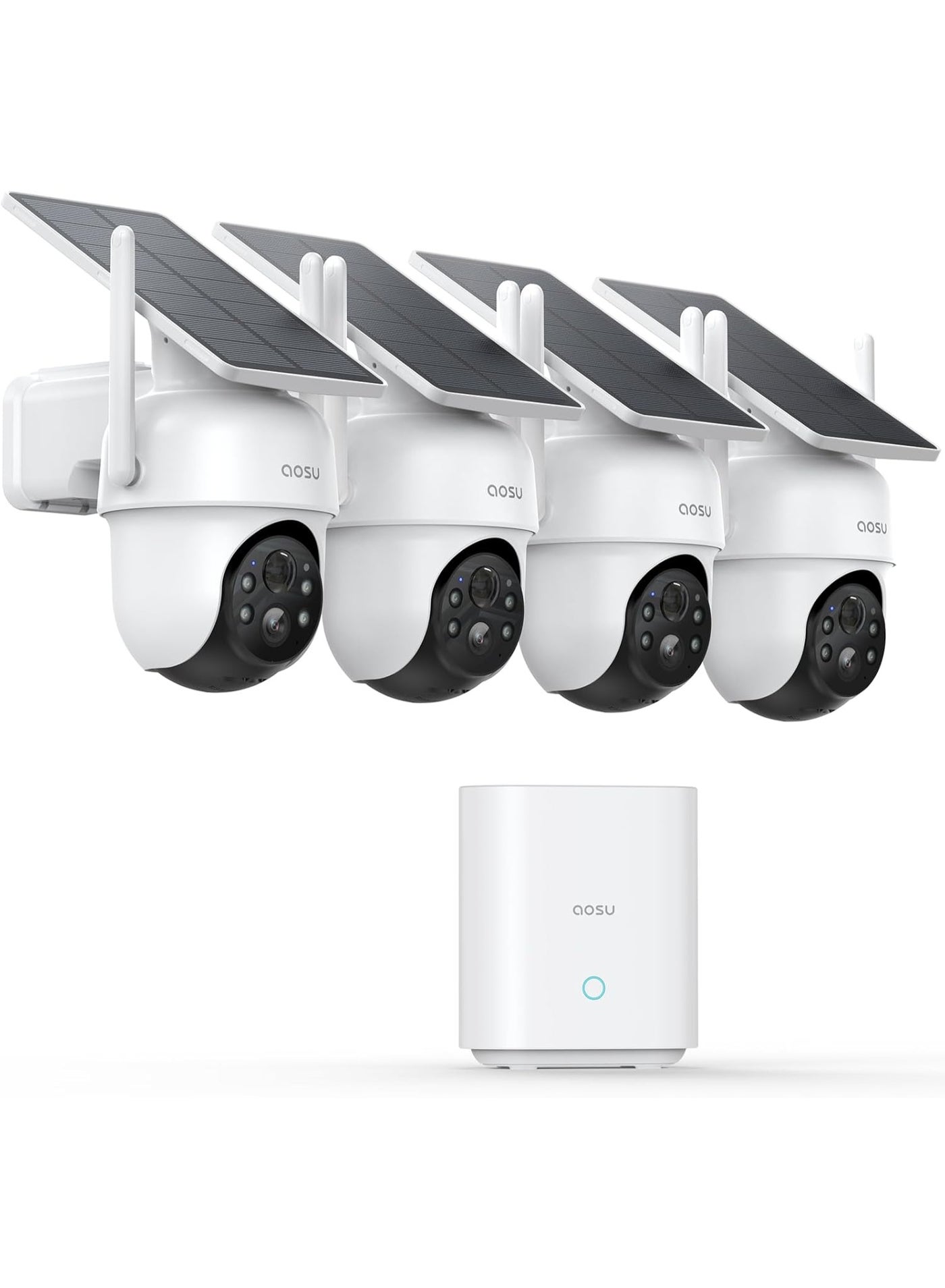 أوسو Aosu Security Cameras Outdoor Wireless 4 cam-kit