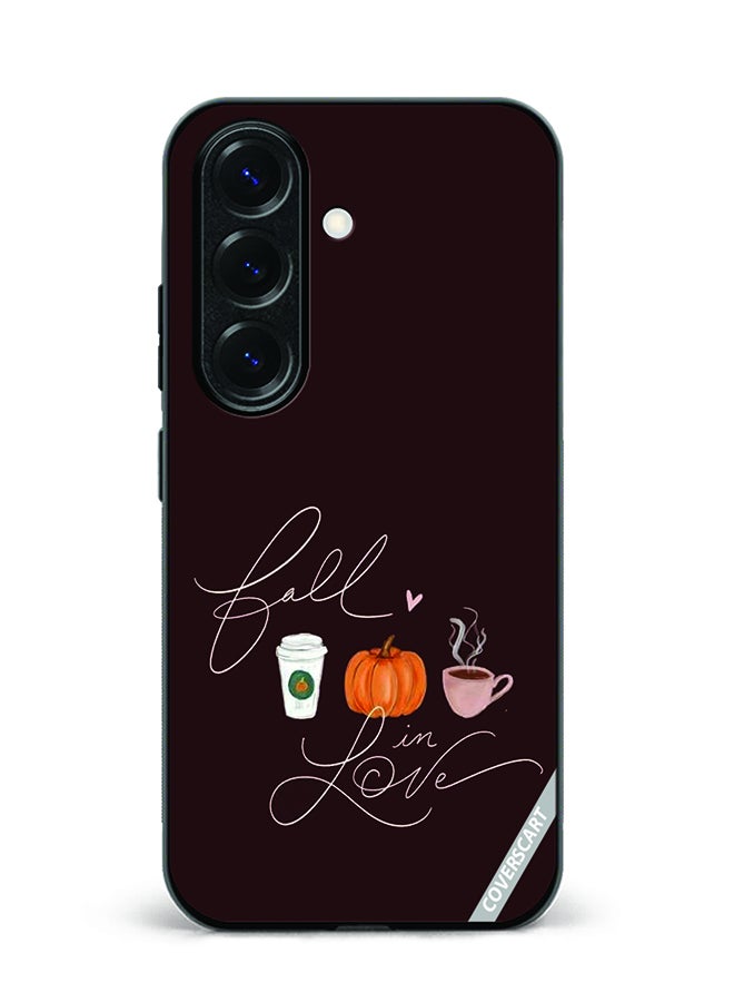 COVERSCART Protective Case Cover For Samsung Galaxy S25 Fall In Love Design Multicolour