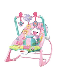 Gonice Infant To Toddler Recliner Rocker With Soothing Vibration And Adjustable 3-points Harness  - Image 1