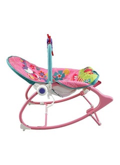 Gonice Infant To Toddler Recliner Rocker With Soothing Vibration And Adjustable 3-points Harness  - Image 4