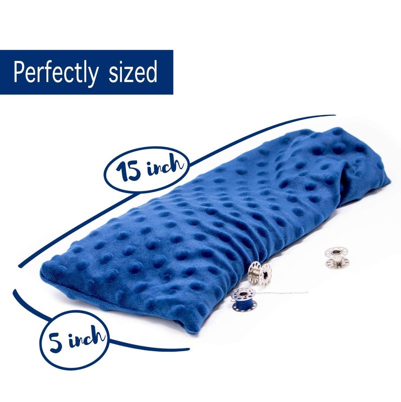 Solayman Tech Lavender Scented Microwave Heating Pad for Neck and Shoulders- Weighted Cordless Heating Pad Great Relaxation Gift for Mom, Dad, Women, Men- Aromatherapy Lavender Heating Pad For Hot And Cold Compress - Image 2