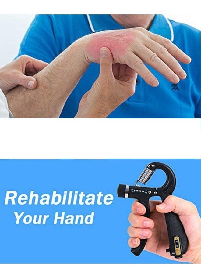 Counting Gripper Set Fitness Adjustment Five-piece Grip Circle Ball Finger Trainer