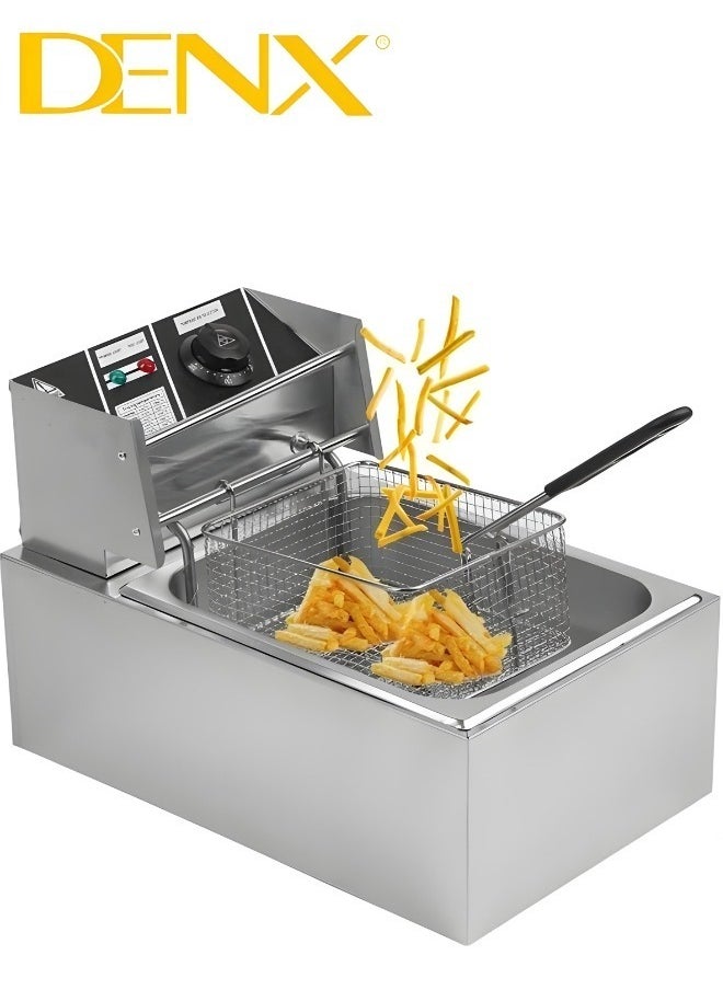 Denx Oil Fryer 6 Liters 2500 Watts From DENX model DX1796  - Image 5