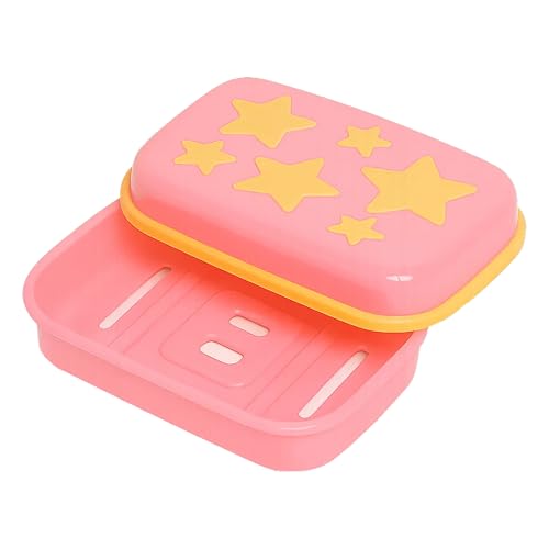 Sulfar Covered Star Shape Soap Keeping Plastic Case for Bathroom use - Image 1