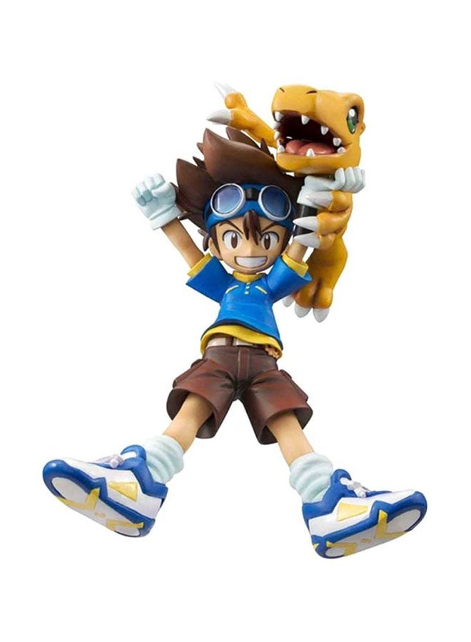 QiaoKai Digimon Adventure Yagami Taichi And Agumon Action Figure 11.5cm - Image 2