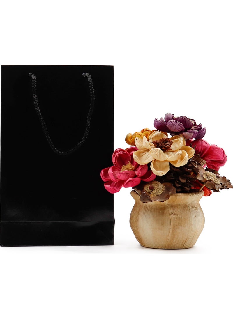 Repro Design Black Premium Cardboard Bag 17 x 27 x 7 cm 2 Gift Bags  - Image 2