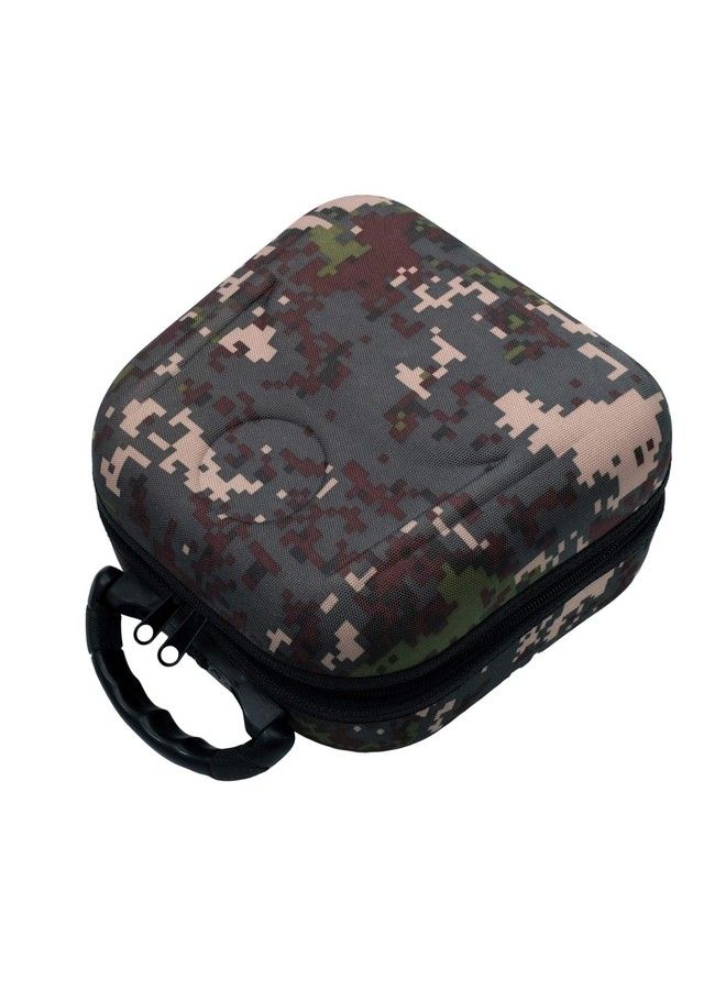 STORE 2508 Multipurpose Hard Eva Case For Medicine Cosmetic First Aid 19X20X12 Cm (Camouflage Green) - Image 1